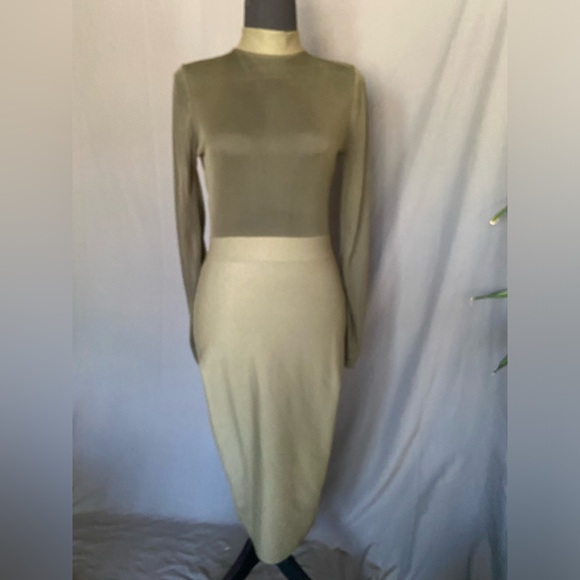 Missguided turtleneck sheer dress - Picture 1 of 3